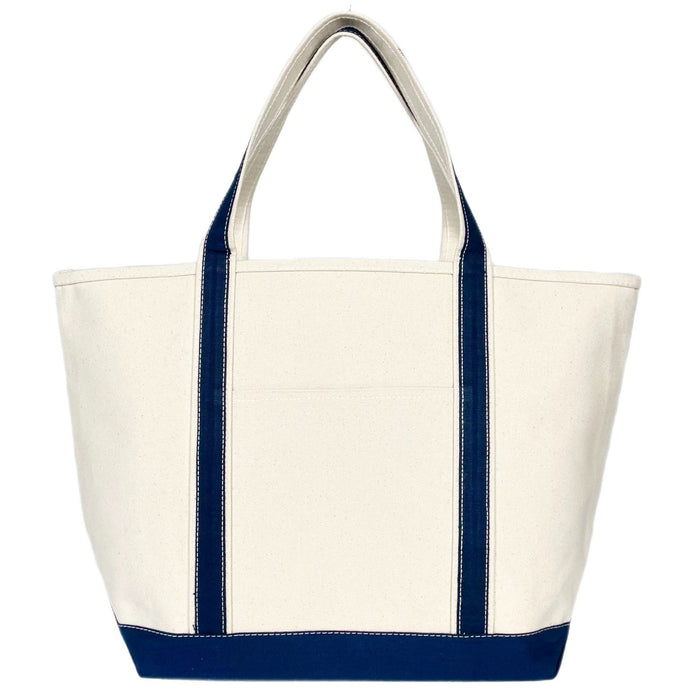 Large Boat Tote Bag - 20 Oz Natural Canvas (20 x 13 x 7)