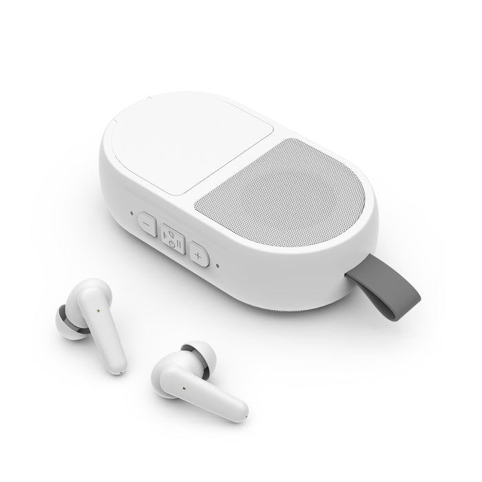 Alto Mini Speaker & Wireless Earbud Combo