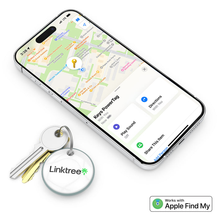 PowerTag Bluetooth Finder with Apple Find My