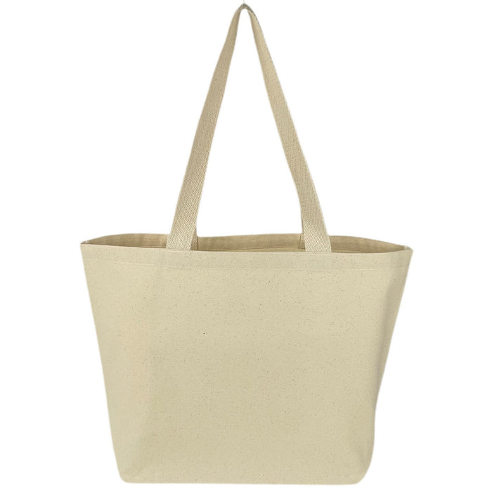 Convention Tote Bag - 10 Oz Natural Canvas (19 x 14 x 5)