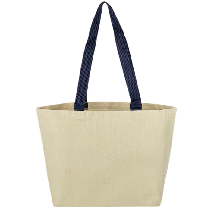 Convention Tote Bag - 10 Oz Natural Canvas (19 x 14 x 5)