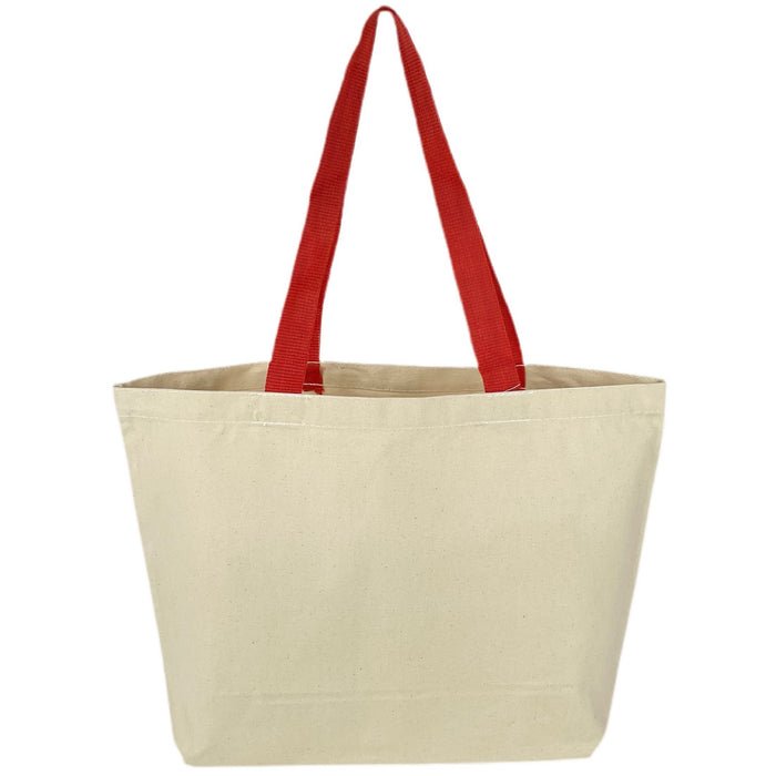 Convention Tote Bag - 10 Oz Natural Canvas (19 x 14 x 5)