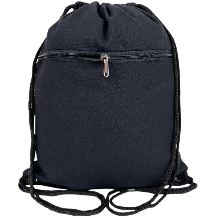 Premium Drawstring Backpack - 7 Oz Canvas (14 x 17)