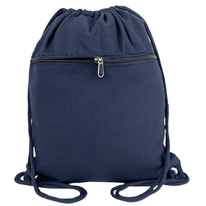 Premium Drawstring Backpack - 7 Oz Canvas (14 x 17)