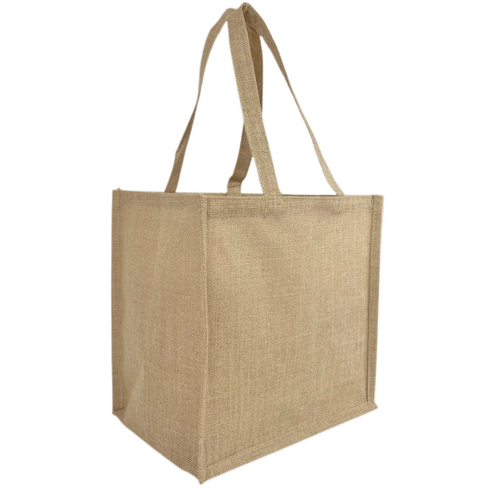 Medium Jute Tote Bag (12 x 12 x 9)