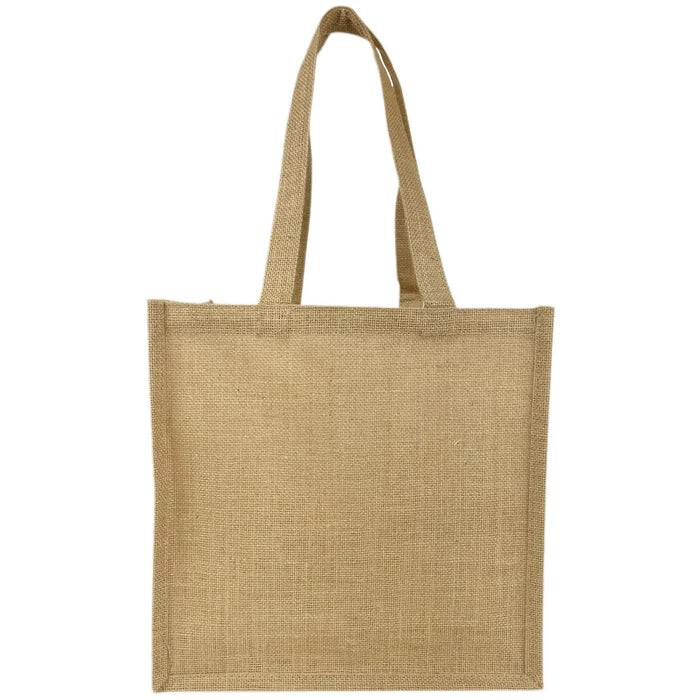 Medium Jute Tote Bag (12 x 12 x 9)