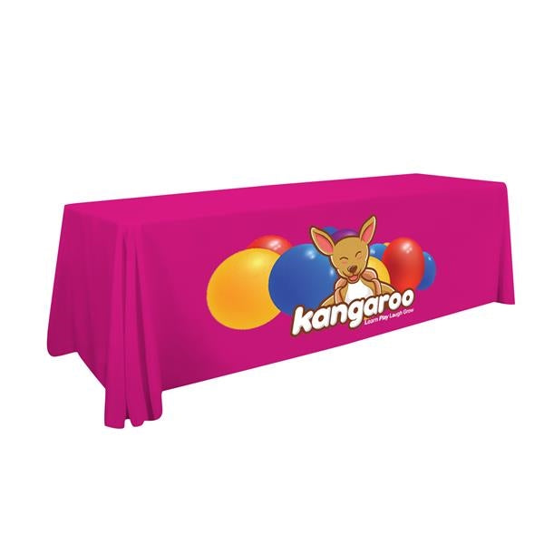 8' Standard Table Throw (Full-Color Front Only)