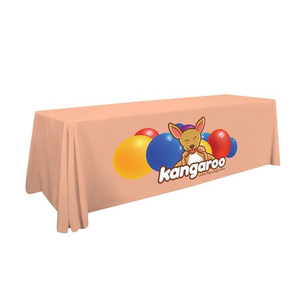 8' Standard Table Throw (Full-Color Front Only)