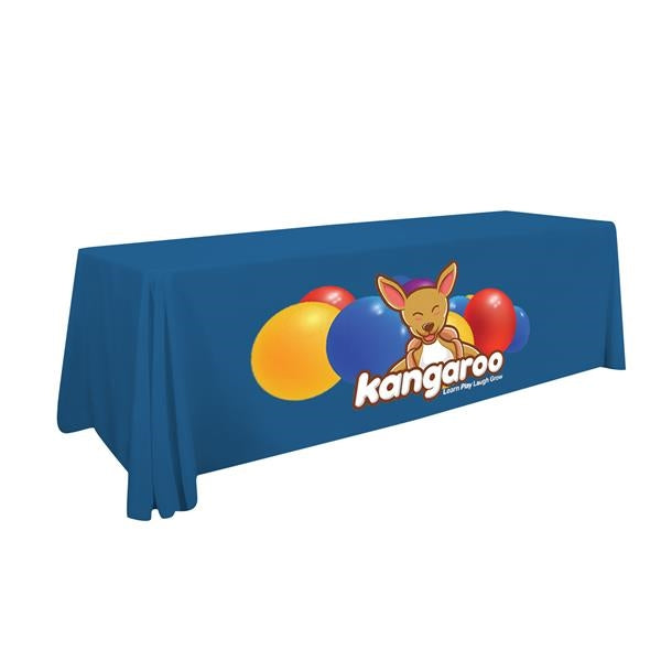 8' Standard Table Throw (Full-Color Front Only)