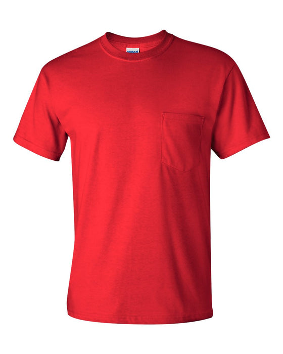 Adult Ultra Cotton® 6 oz. Pocket T-Shirt