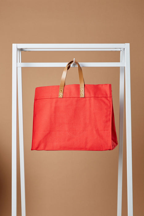 Luxury Box Tote Bag - 20 Oz Canvas (18 x 15 x 8)