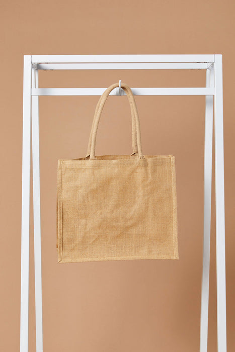 Large Jute Tote Bag (16 x 14 x 7.5)