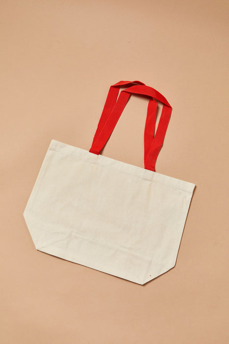 Convention Tote Bag - 10 Oz Natural Canvas (19 x 14 x 5)