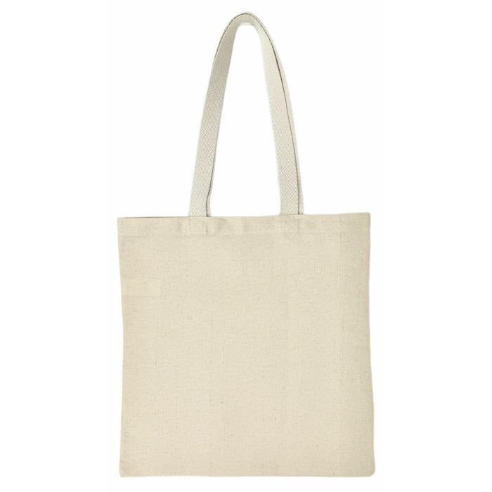 Made in USA Tall Convention Tote - 12 Oz Natural Canvas (14 x 17 x 6)